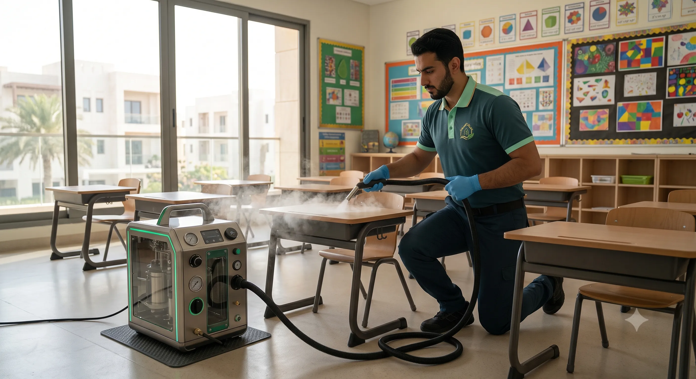 شركة تنظيف مدارس بالمدينة المنورة | تعقيم بيولوجي آمن خصم 45% المدينة سيرفيس